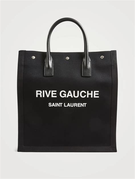 ysl rive gauche bag gray|saint laurent canvas.